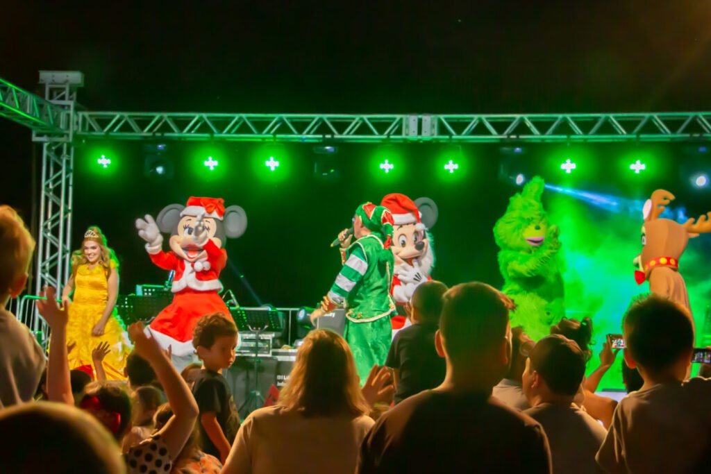 Chegada do Papai Noel e Aniversário da Cidade de Marcelino Ramos/SC: Um Show Inesquecível de Personagens e Magia!