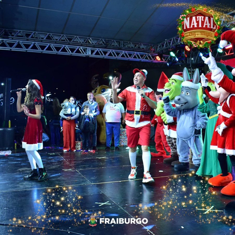Show Infantil Abertura do Natal Encantado em Fraiburgo/SC