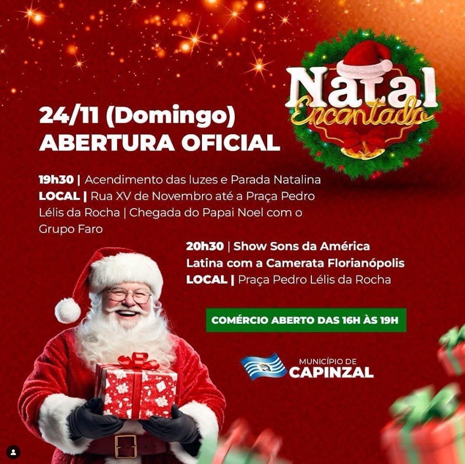 Show Infantil O Natal Encantado de Capinzal/SC